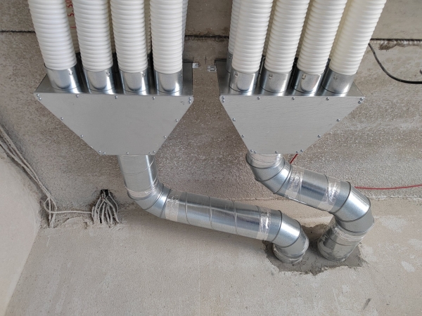 Verteilerkästen für 90-mm-Rohre