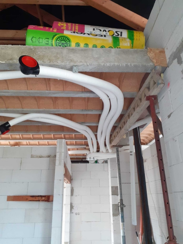 Flexibles antibakterielles 90-mm-Rohr