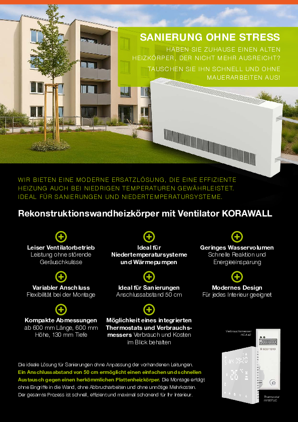 Leaflet KORAWALL WR Rekonstruktion